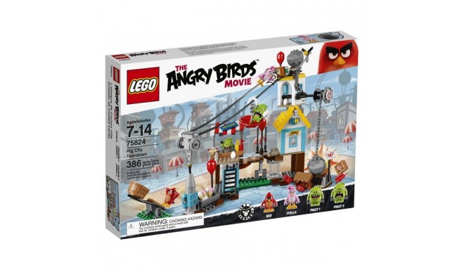 LEGO Angry Birds mänguklotsid Demolition Pig in the City