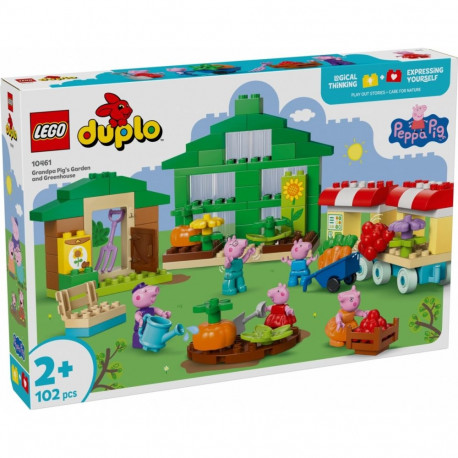 Peppa Pig klotsid 10461 vanaisa Põssa aed ja kasvuhoone