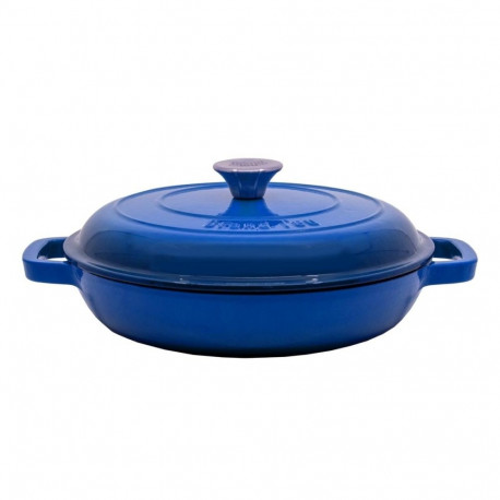 pann grill kaanega Grand Feu sinine D27CM
