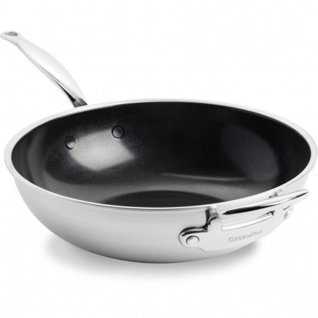 GreenPan Premiere  Wok 30 cm Stainless Steel