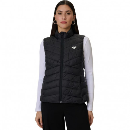 4F naiste vest F347 4FWSS26TVJAF347 20S S, süsimust