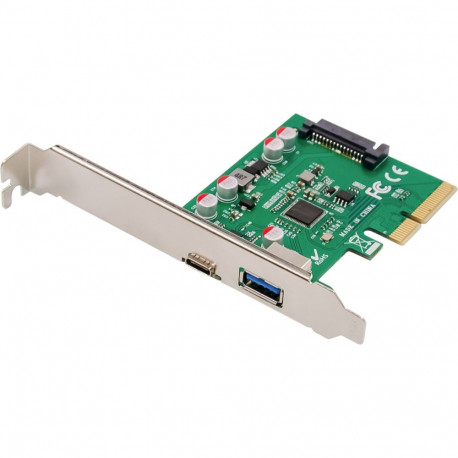Digitus PCIe card USB Type-C? + USB A