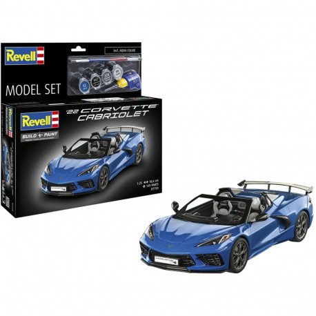 mudelikomplekt Corvette C8 kabriolett 1:25