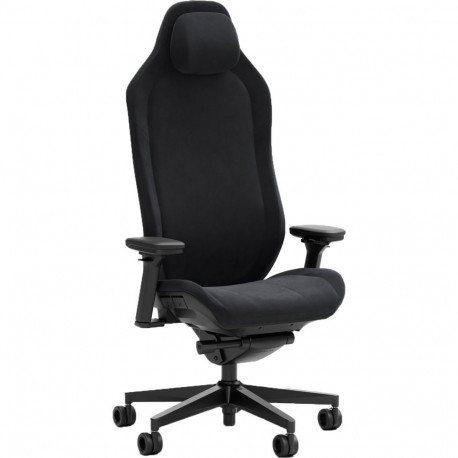 mänguritool Refine Alcantara Dark, must