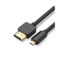 Ugreen cable Micro HDMI - HDMI cable 3m black (HD127)