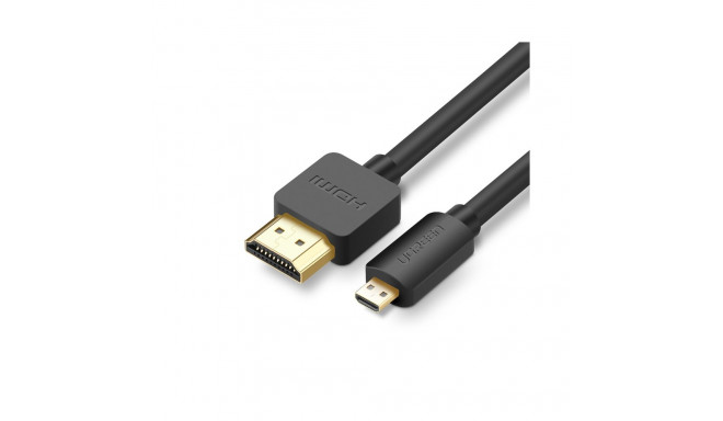 Ugreen cable Micro HDMI - HDMI cable 3m black (HD127)