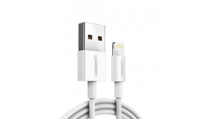 Ugreen US155 20728 USB-A / Lightning MFi 2.4A cable 1m - white