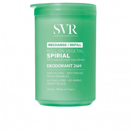 SVR rull-deodorandi täitepakend SPIRIAL taimne 50ml