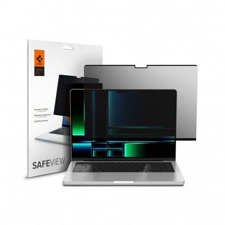 Privaatsusfilter SafeView, Apple MacBook Pro 14" (2021-2026), Spigen