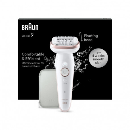 Braun epilaator Silk-epil 9 40 tweezers, kuldne, valge