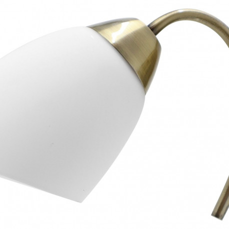 Classic single wall lamp Activejet NIKITA Patyna E27 for the living room