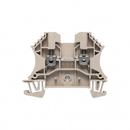 1020000000 WEIDMÜLLER - Splice terminal:rail;24A;800V;screw terminal;beige;wemid WDU2.5/BE