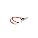 DeLOCK Slot bracket with 1 x SATA 22 pin plug external