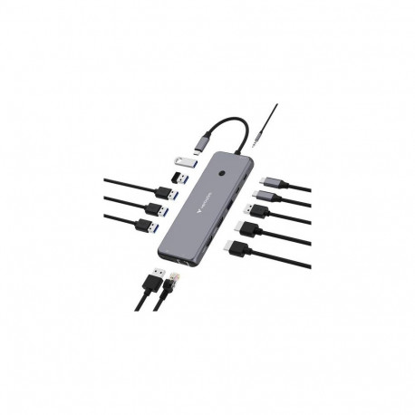 Verbatim CMH-13 USB Type-C 10000 Mbit/s Silver