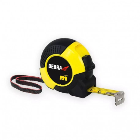 Mõõdulint 3m/16mm kummist korpus nailonlint riputusaas