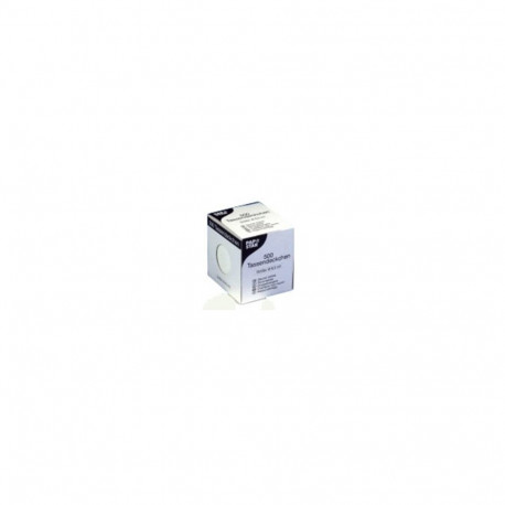 Tassialused diam. 8,5cm, valge, 500tk