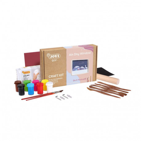 JOVI DIY meisterdamiskomplekt AKNA tegemiseks õhukuivava saviga