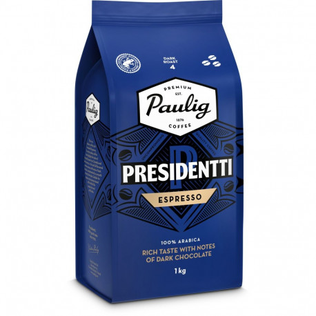 PAULIG PRESIDENTTI Espresso, kohviuba 1 kg