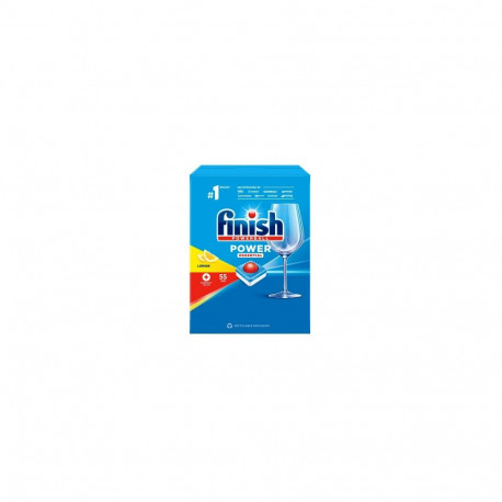 Nõudepesumasina tabletid FINISH Power Essential Lemon 55tabl.