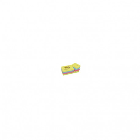 Märkmepaber Post-It Energetic 38x51mm värviline, 12 tk