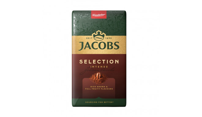 Jahvatatud kohv JACOBS Selection Intense, 500g