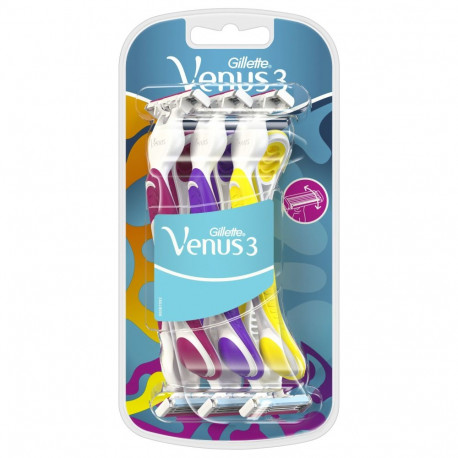 Raseerija GILLETTE Venus 3 Multicolor, 6tk