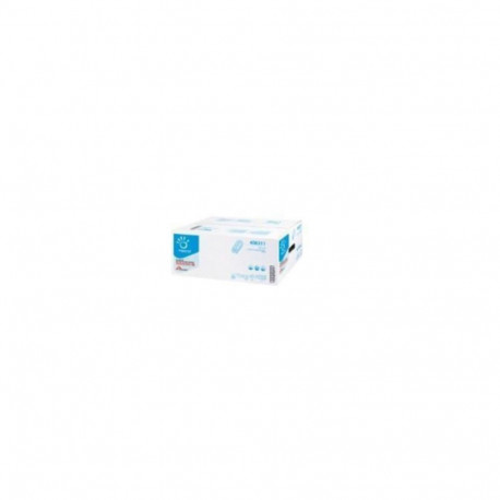 Lehtpaberrätik PAPERNET Z-fold, 2-kih, 20,3x24cm, 200l, naturaalne valge (20 tk)