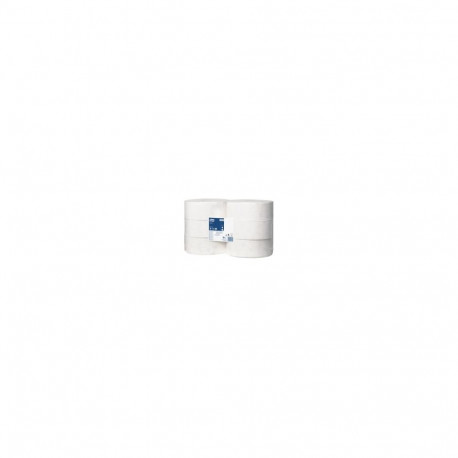 Tualettpaber Tork Jumbo T1, 320mx9.4cm, 2-kih valge, hall trükk 120272 (6 tk)
