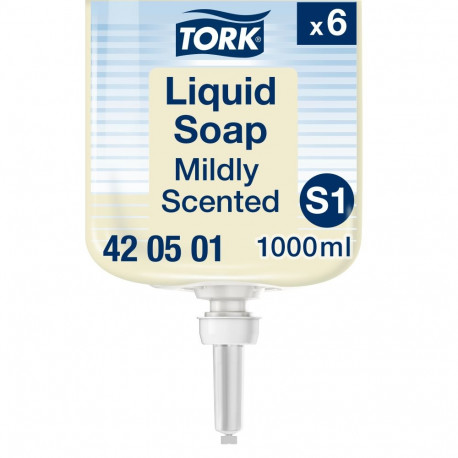 Vedelseep Tork Premium Mild S1, 1L valge