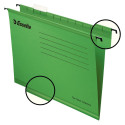 Rippkaaned Esselte Classic  A4, roheline (2 tk)