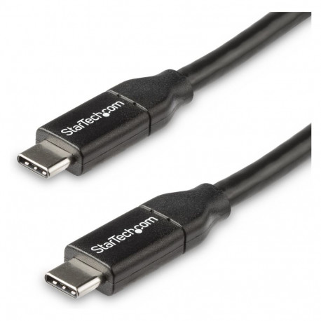 StarTech USB-C USB-C kaabel USB-IF Certified USB 2.0 5A PD 1.5ft / 0.5m, valge