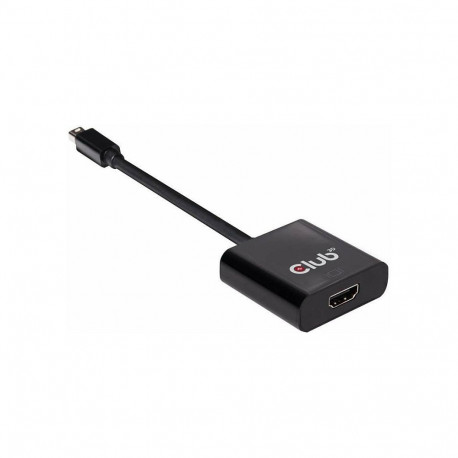 Club3D adapter MiniDisplayPort - HDMI 2.0 3D 4K60Hz aktiivne kilepakendis