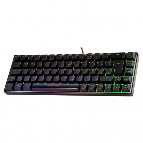Deltaco Gaming klaviatuur DK240 mini 60% USB RGB, must