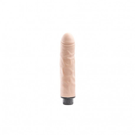 Simple Pleasure wibrator z regulacją prędkości cyberskóra kolor cielisty 20 cm
