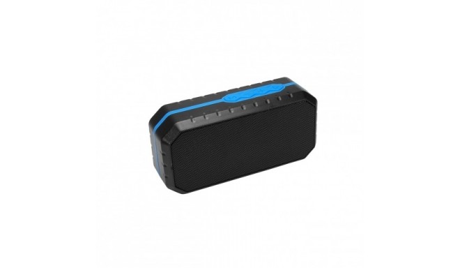 BT speaker with FM, SD microphone, waterproof 3W blue