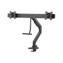 Goobay double monitor holder Office (black)