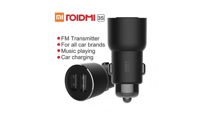 Xiaomi ROIDMI 3S FM Transmiter / Bluetooth MP3 / Car Charger Dual USB 2.4A
