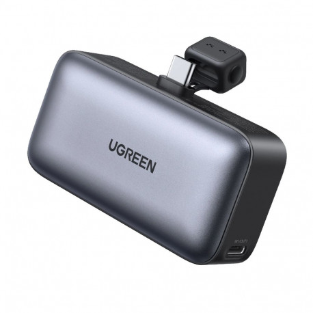 UGREEN 5000mAh Power Bank with Built-in USB-C Connector