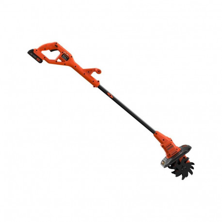 BLACK & DECKER BETL1820L-QW Tiller, Loaded, 18 V, 2 Ah
