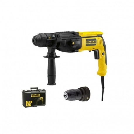 Stanley | 2.4J SDS Plus Hammer Drill With Quick Change Chuck, Kitbox | SFMEH210K-QS | 800 W