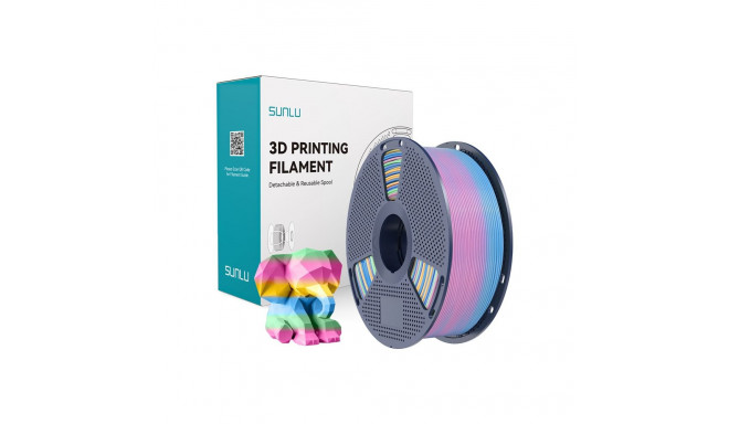 Sunlu PLA Filament (Rainbow) 04