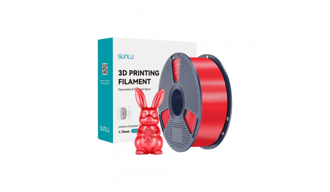 Sunlu PLA+ Silk Filament (Red)