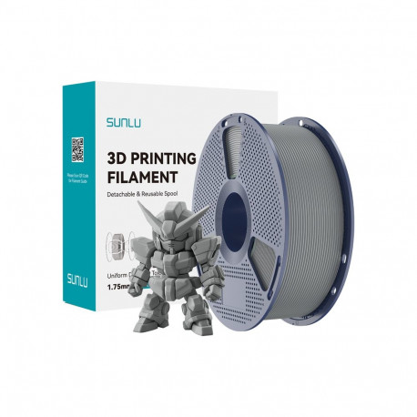 Sunlu PLA+ 2.0 Filament (Gray)
