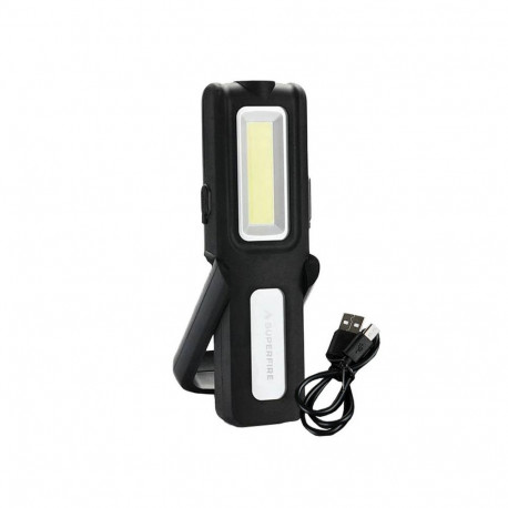 Workshop flashlight Superfire G12, 566lm, USB