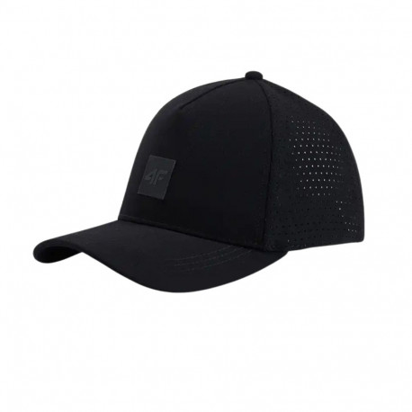 Czapka z daszkiem 4F U554 głęboka czerń 4FWSS26ACABU554 20S S/M