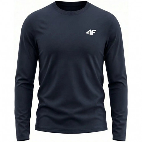 4F meeste pikkade varrukatega särk M611 4FWMM00TLONM611 31S 2XL, tumesinine