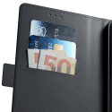 3mk Wallet Case for Honor Magic 8 Lite - Black