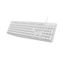 KEYBOARD NATEC NAUTILUS US LAYOUT WHITE