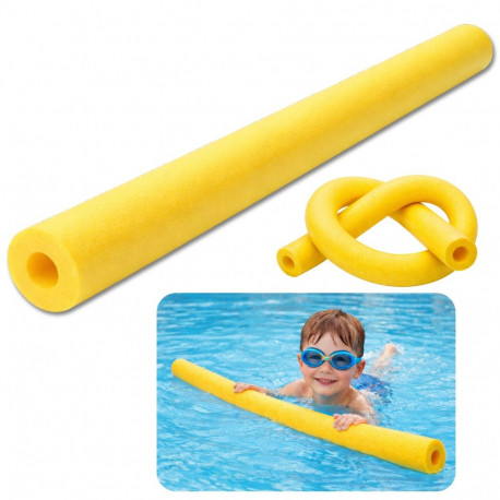 Makaron Piankowy Do Nauki Pływania Ćwiczeń Pianka Treningowa Żółty 150 cm