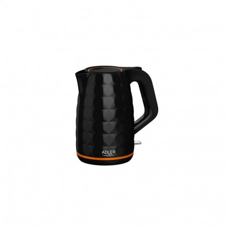 Electric Kettle - Adler AD 1277 B 1.7L 2200W Cordless With Boil-Dry Protection Black